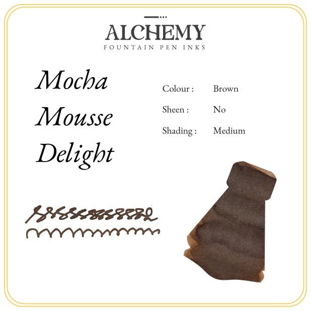Endless Alchemy Mocha Mousse Delight 45ml Botella de tinta