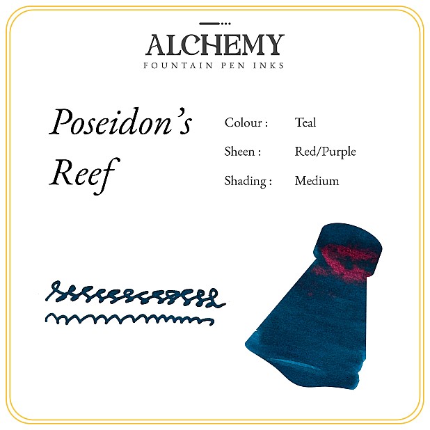 Endless Alchemy Poseidon's Reef 45ml Butelka atramentu