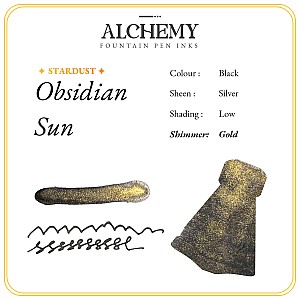 Endless Alchemy Obsidian Sun 45ml Botella de tinta