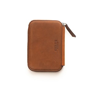 Endless Companion Brown Adjustable Pen Pouch (Fivefold)