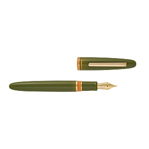 Esterbrook Estie Back to the Lands Quirky Leaf Green GT Fountain pen
