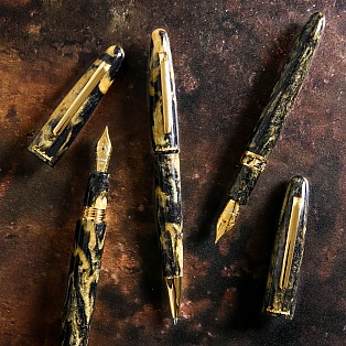 Esterbrook Estie Gold Rush Prospector Black GT Bolígrafo