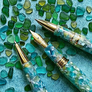 Esterbrook Estie Sea Glass GT Stylo bille