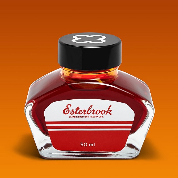Esterbrook Tangerine 50ml Tinteiro
