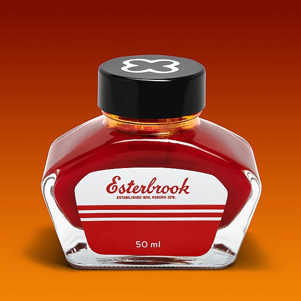 Esterbrook Shimmer Tangerine 50ml Bläckhorn