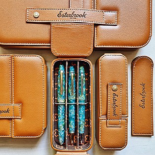 Esterbrook British Tan Pen Sleeve (Single)