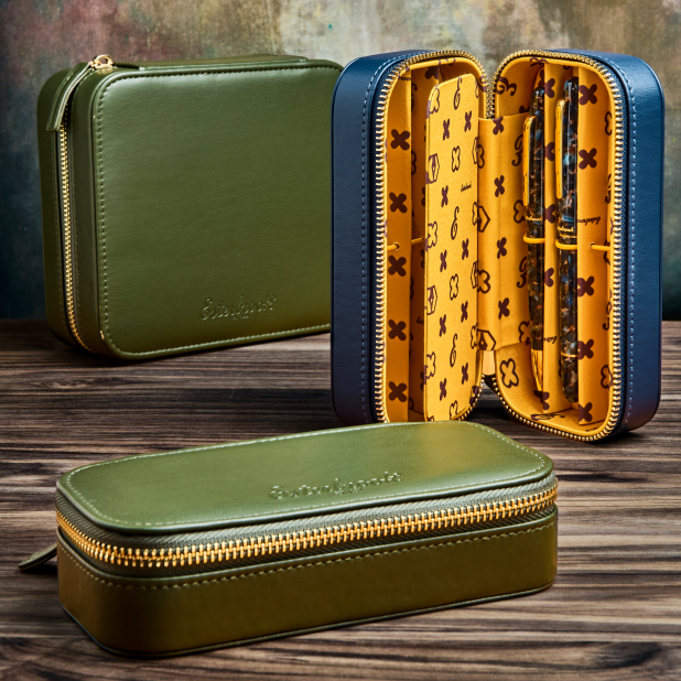 Esterbrook Blue Dandelion Pen Nook Penetui (12-delig)