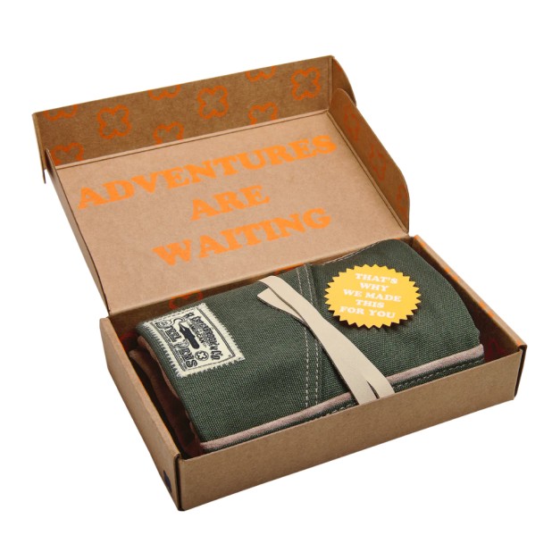Esterbrook Pen Roll Army Green (Sixfold)