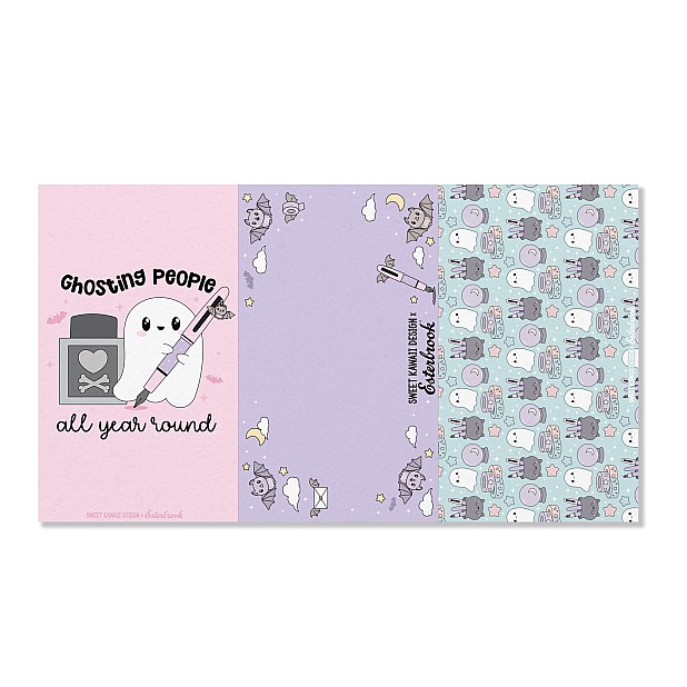 Papier buvard Esterbrook « Sweetly Haunted » aux couleurs pastel pour Halloween