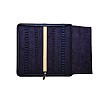 Esterbrook 40 Slot Canvas Zipper Pen Case Navy Blue