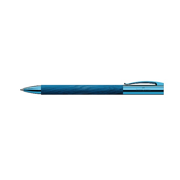 Faber-Castell Ambition Blue Wood Balpen