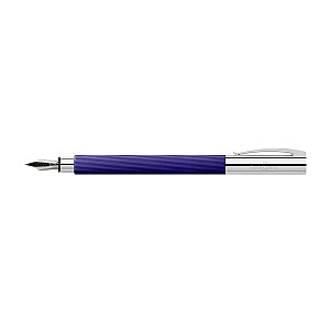 Faber-Castell Ambition Italic Midnight Mauve Caneta de Tinta Permanente