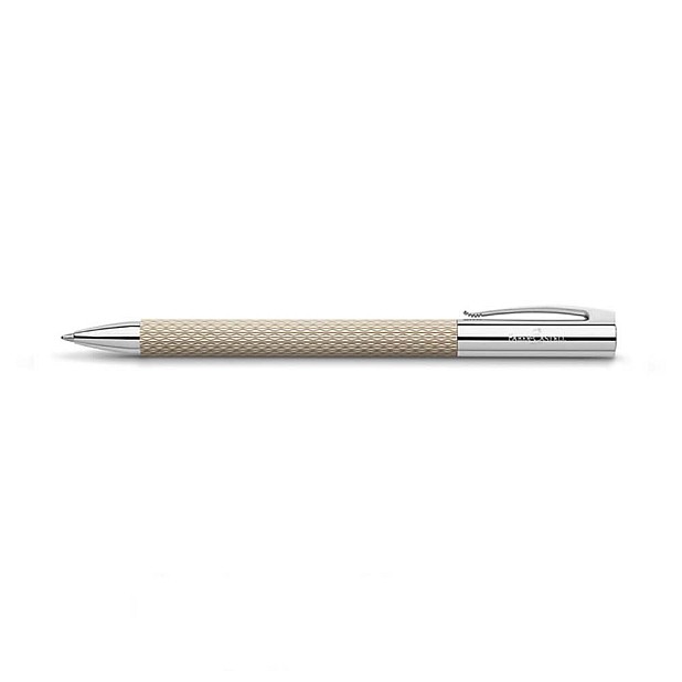 Faber-Castell Ambition OpArt White Sand Balpen