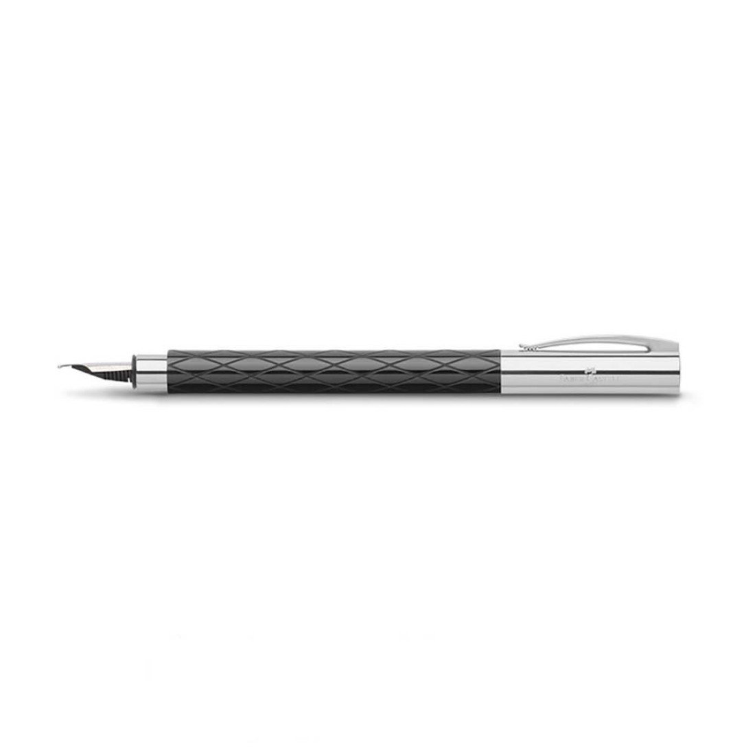 Deter ondanks Aanklager Faber-Castell Ambition Rhombus Black Fountain pen - Vulpen / Fountain pen |  Appelboom.com