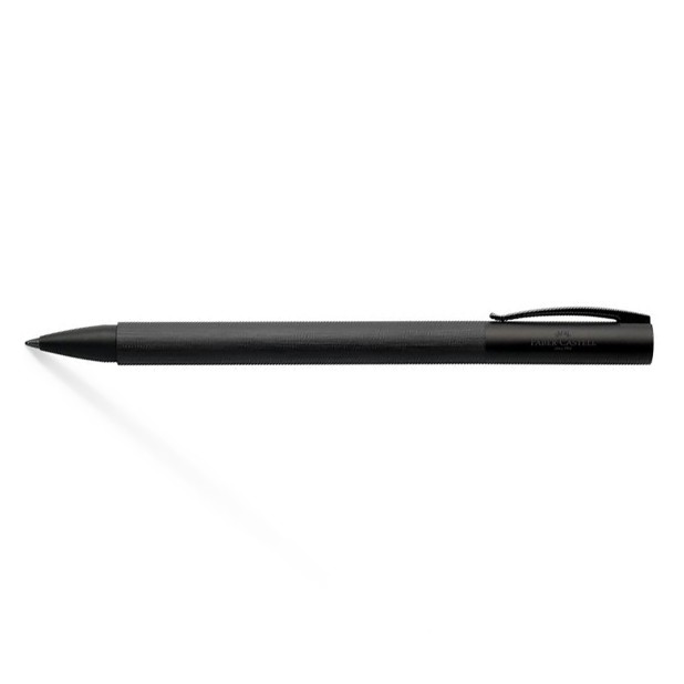 Faber-Castell Ambition Italic Obsidian Black Ballpoint