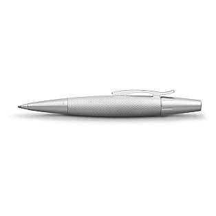 Faber-Castell E-Motion Pure Silver Ballpoint Faber-Castell E-Motion Pure Silver Ballpoint