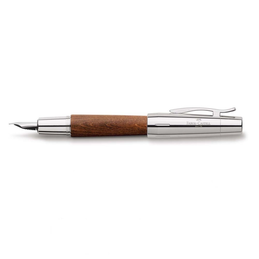 Faber-Castell E-Motion Wood Brown Fountain pen