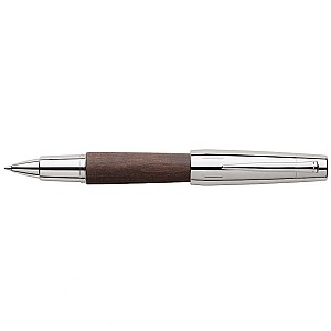 Faber-Castell E-Motion Wood Dark Brown Rollerball