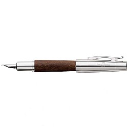 Faber-Castell E-Motion Wood Dark Brown Fountain pen