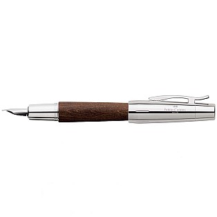 Faber-Castell E-Motion Wood Dark Brown Fountain pen