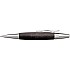 Faber-Castell E-Motion Wood Black Ballpoint