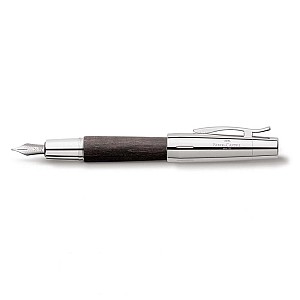 Faber-Castell E-Motion Wood Black Fountain pen