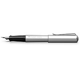 Faber-Castell Hexo Silver Fountain pen