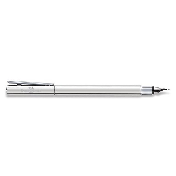 Faber-Castell Neo Slim Stainless Steel Shiny Fountain pen