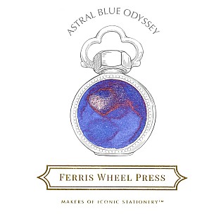 Ferris Wheel Press Astral Blue Odessey 38 ml Ink Bottle