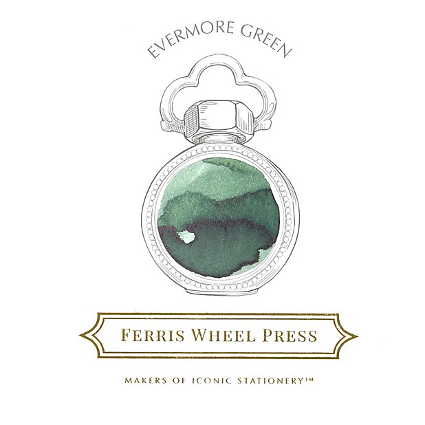Ferris Wheel Press Evermore Green 38 ml Tinteiro