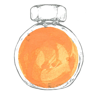 Ferris Wheel Press Twilight Garden Main St. Marmalade 38 ml Ink Bottle