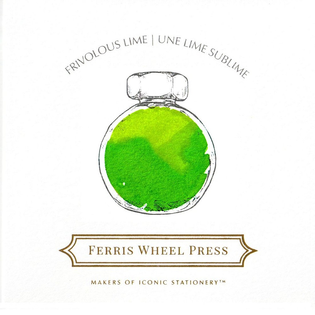 Ferris Wheel Press Freshly Squeezed Frivolous Lime 38 ml Inkwell