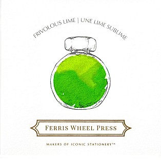 Ferris Wheel Press Freshly Squeezed Frivolous Lime 38 ml Ink Bottle