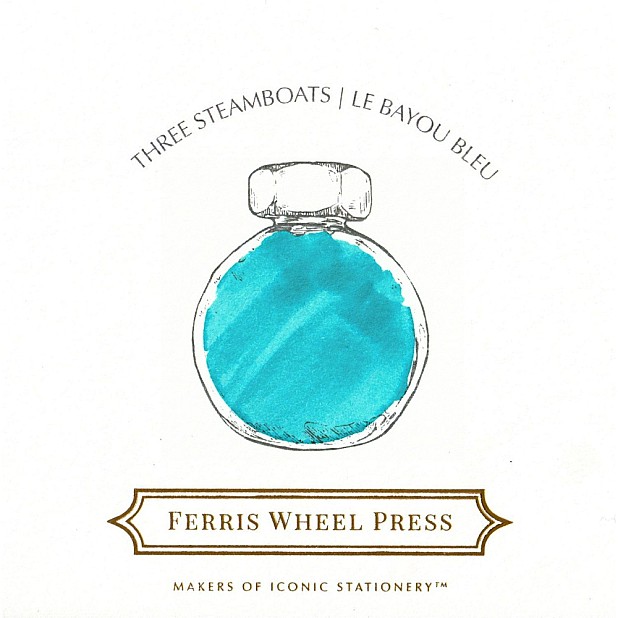 Ferris Wheel Press Freshly Squeezed Three Steamboats 38 ml Inktpot