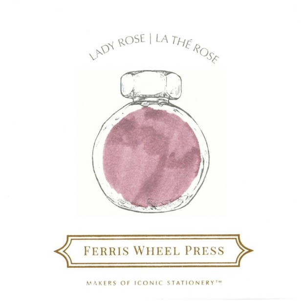 Ferris Wheel Press Gourmet Summer Lady Rose 38 ml Tintenfass