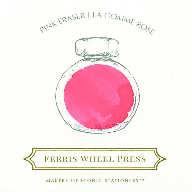 Ferris Wheel Press High Tea Pink Eraser 38 ml Encrier