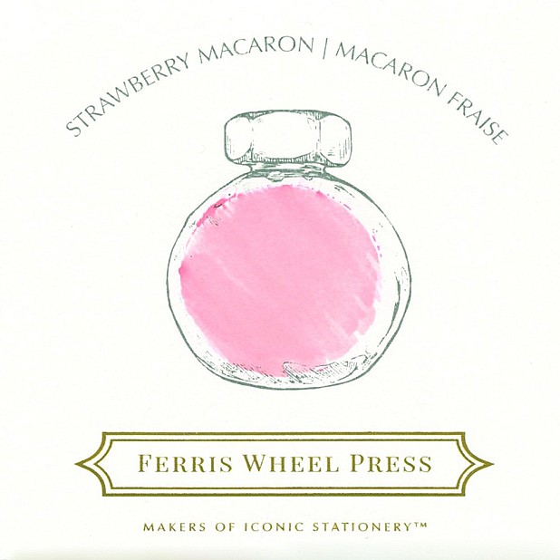Ferris Wheel Press High Tea Strawberry Macaron 38 ml Inktpot