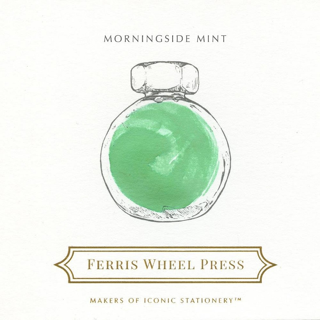 Ferris Wheel Press Morningside Morningside Mint 38 ml Inkwell