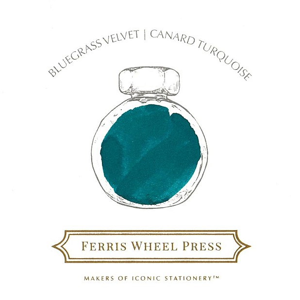 Ferris Wheel Press The Original Trio Bluegrass Velvet 38 ml Tinteiro