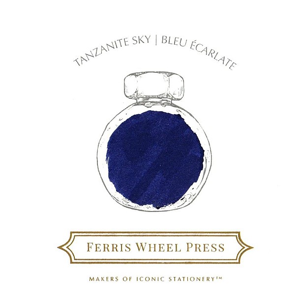 Ferris Wheel Press The Original Trio Tanzanite Sky 38 ml Inktpot