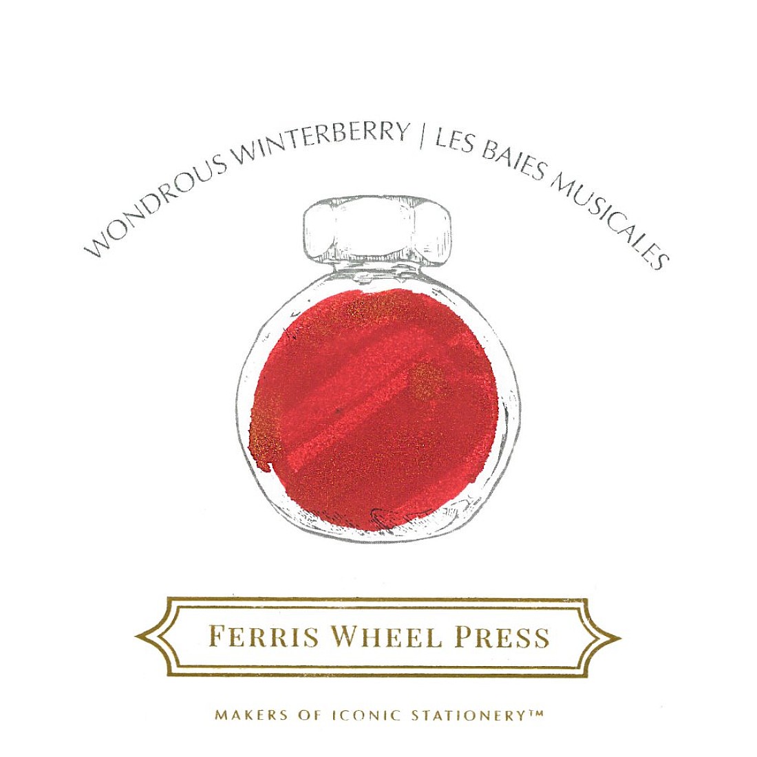 Ferris Wheel Press Home and Holly Wondrous Winterberry 85 ml Shimmering Inkwell