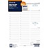 Filofax Refill 2026 A4 White - Week on 2 pages with Columns