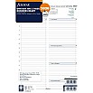 Filofax Vulling 2021 A4 Wit - Werkdag op 1 pagina