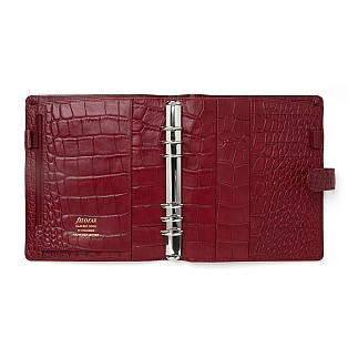 Filofax Classic Croc Cherry A5 Organizer