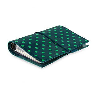 Filofax Domino Pine Spots Personal Organizer
