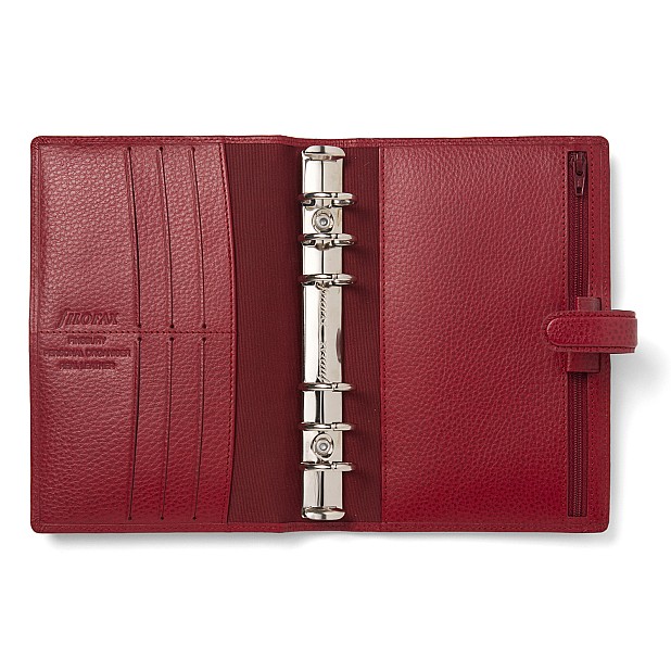 Filofax Finsbury Scarlet Personal Organizer