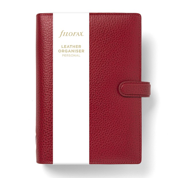 Filofax Finsbury Scarlet Personal Organizer