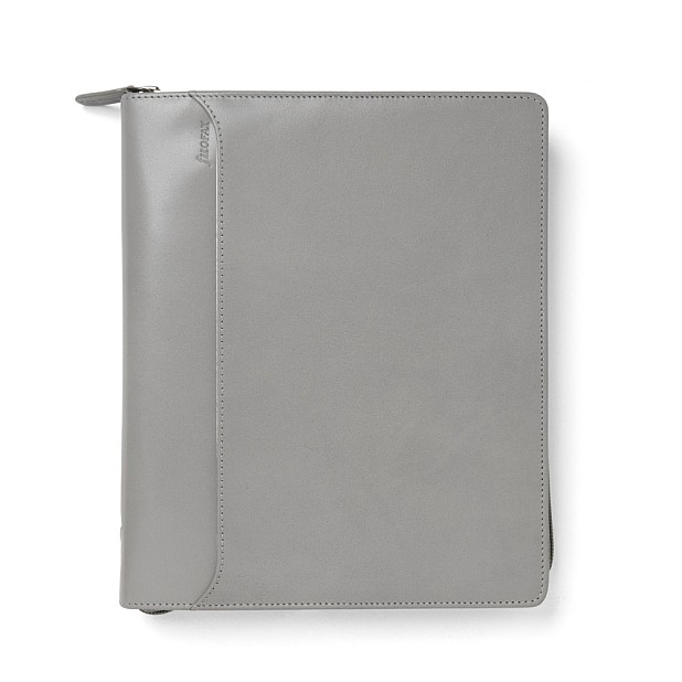 Filofax Lockwood Concrete A5 Zip Organizer