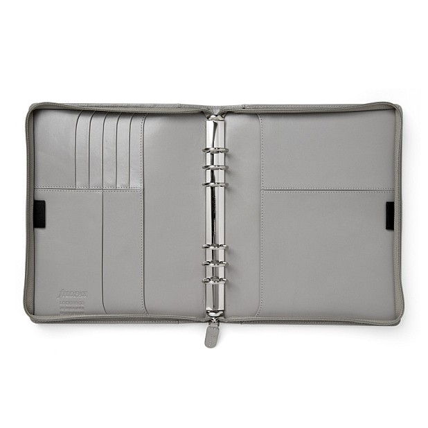 Filofax Lockwood Concrete A5 Zip Organizador