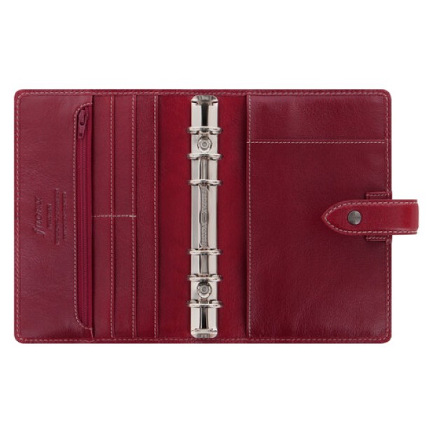 Filofax Malden Burgundy Personal Organizer